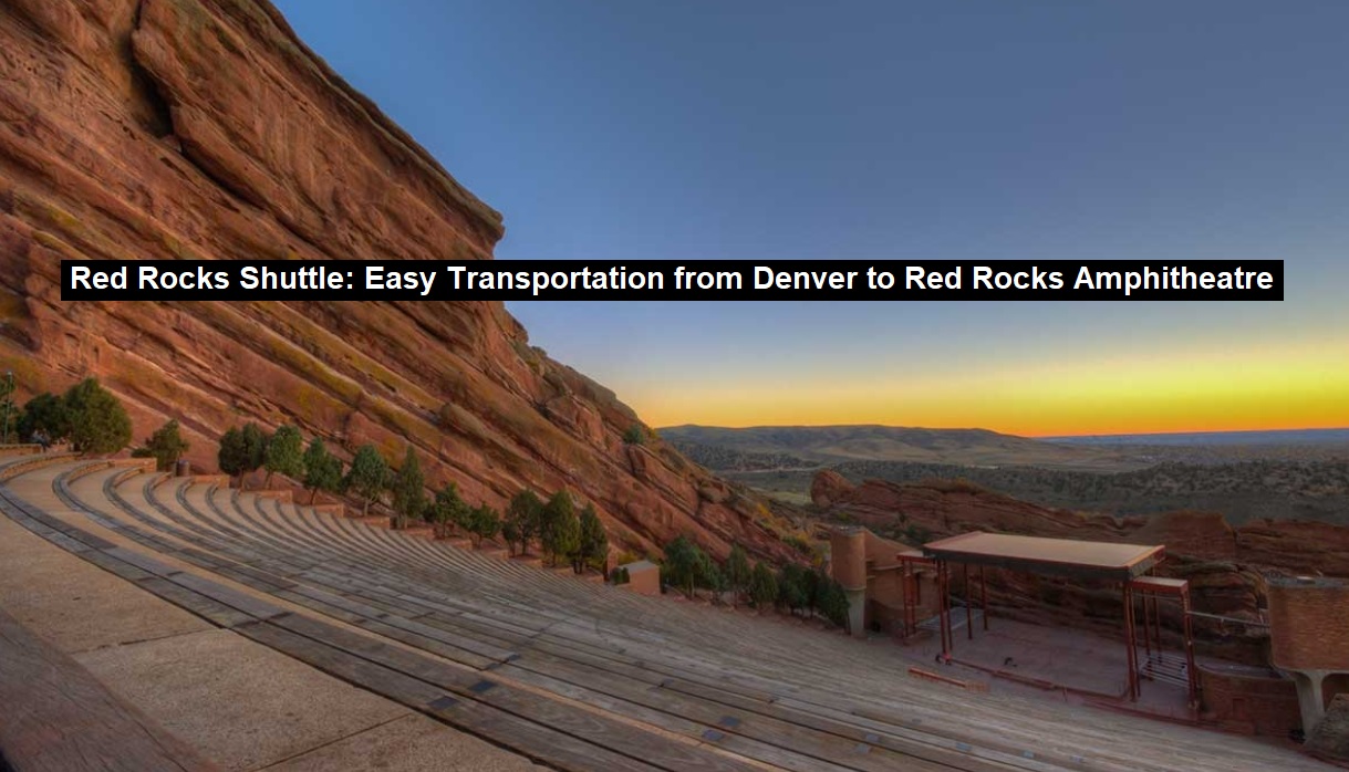 Red Rocks Amphitheatre Grid Circulation Pattern Red Rocks Shuttle: Easy Transportation from Denver to Red Rocks ...